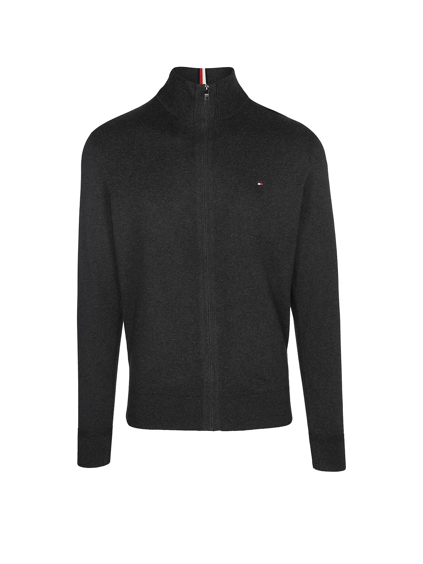 TOMMY HILFIGER | Sweatjacke | grau